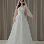 TVC790 Váy Cưới Đi Bàn, Đầm Cưới Đi Bàn, Dáng Xuông, 3 Mẫu Váy Cổ Điển