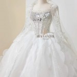 TVC840 Váy Cưới Làm Lễ, Đầm Cưới Đi Tiệc, Đính Đá, Cúp Ngực